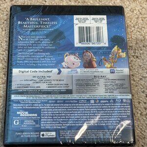 Disney's Beauty and the Beast Animated 4K Ultra HD, Blu-Ray, Digital Code